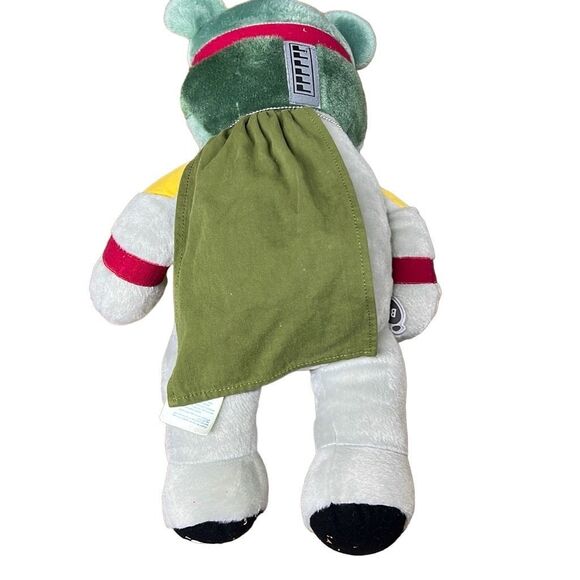 Build a Bear with BAB Star Wars Dog Tag Boba Fett Rare Stuffed Character Doll - Picture 7 of 10